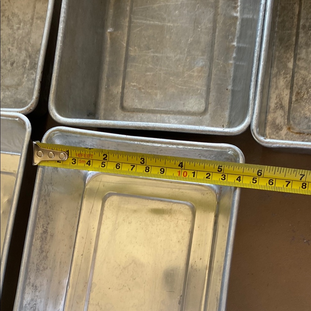 Set of 5 Silver Baking Pans - Picture 7 of 8